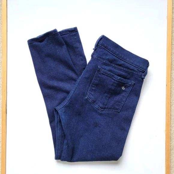 rag & bone Capri Jeans in Indigo - Picture 6 of 8